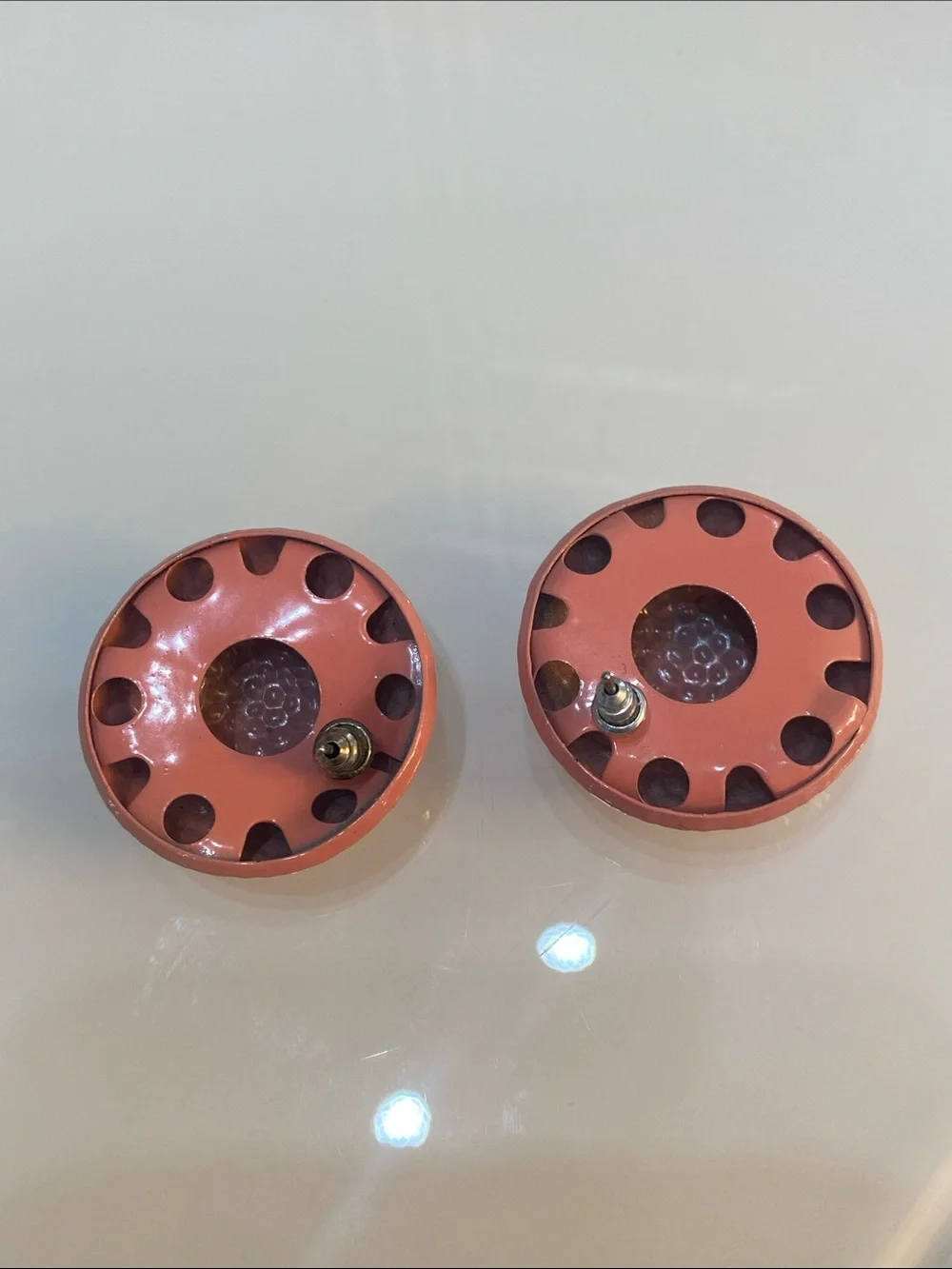 Set of three earrings
